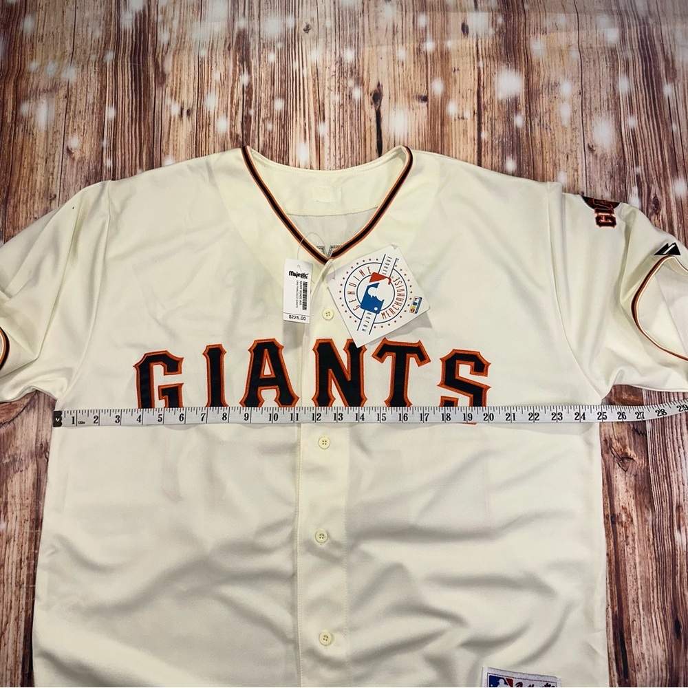 NWT SAN FRANCISCO GIANTS BARRY BONDS MAJESTIC JERSEY SIZE 50 - Picture 10 of 16